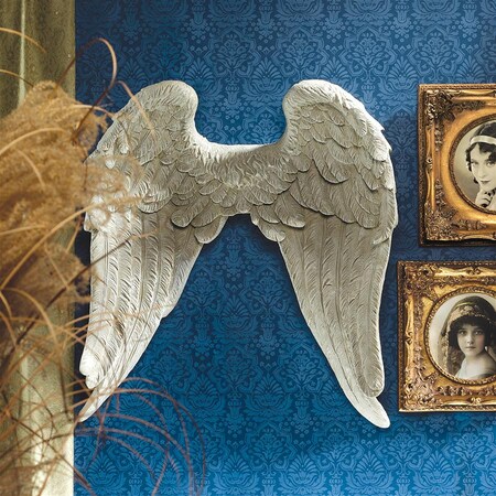 Design Toscano Heavenly Guardian Angel Wings Wall Sculpture EU20780